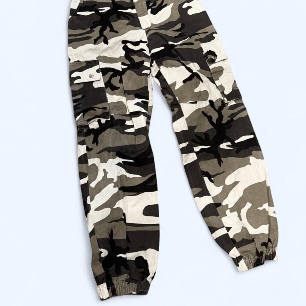 White Fox Camo Cargo Pant